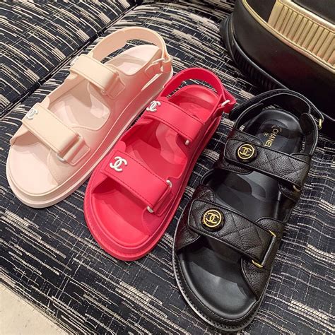 chanel dad sandals 2020 buy|chanel velcro sandals 2020 price.